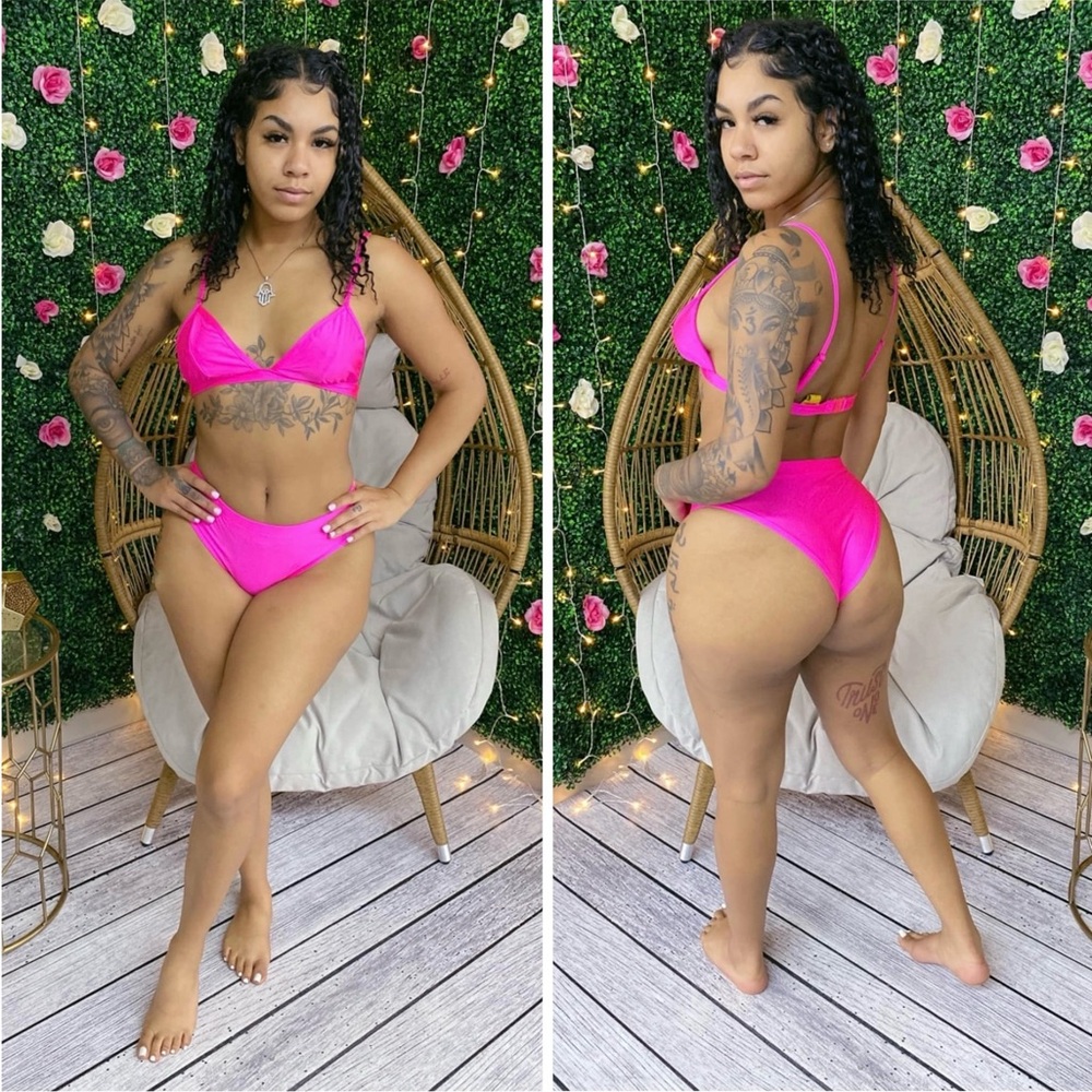 Hot Pink Bikini